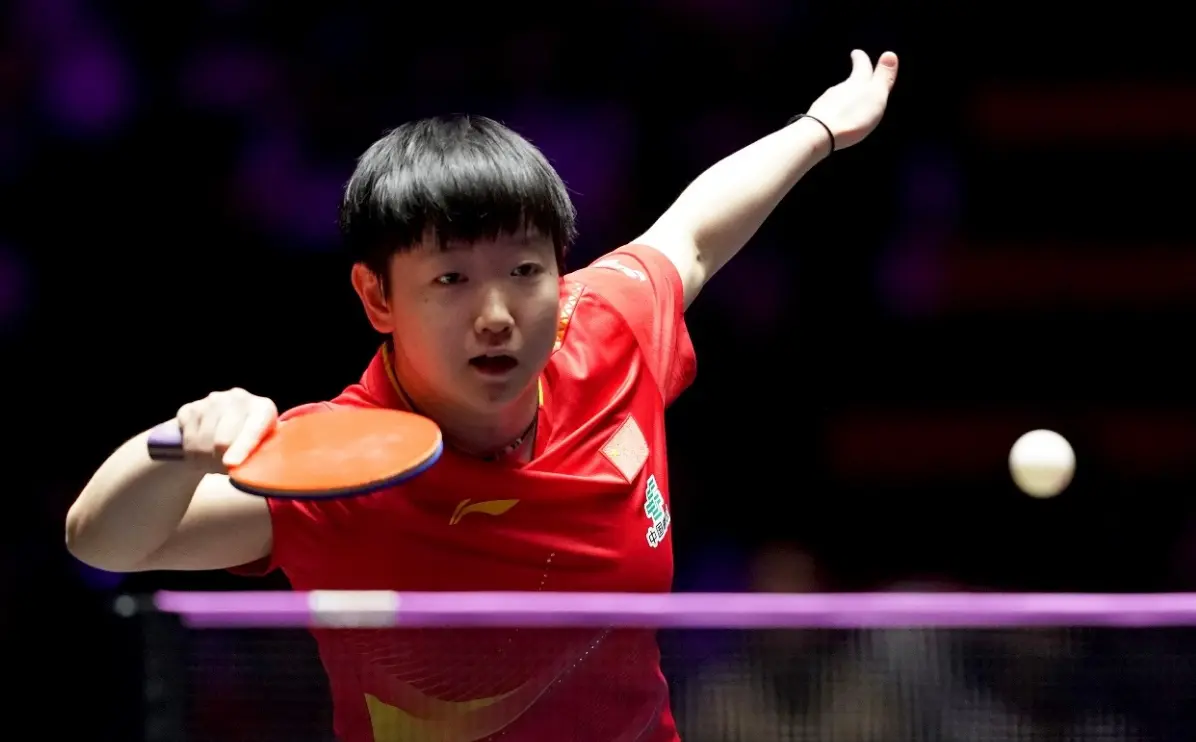 孙颖莎边喝, 不是邱贻可